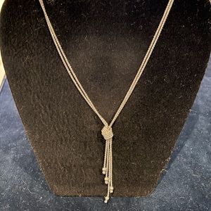 Silpada .925 Sterling Silver Knot Necklace!
